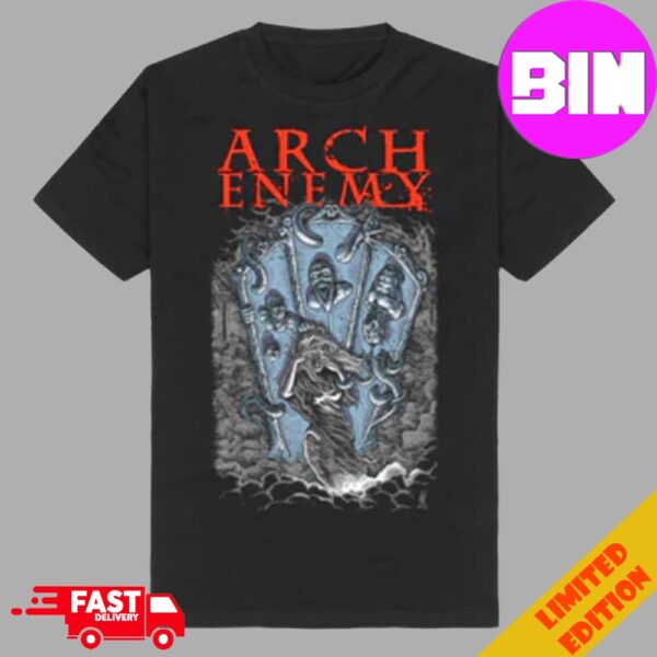 Arch Enemy House Of Mirrors Blue Shirt New 2024 Unisex T-Shirt