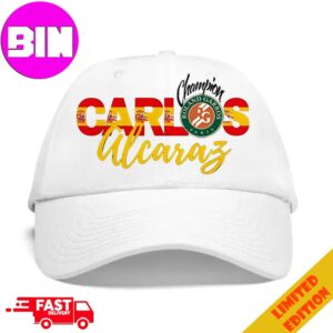 Carlos Alcaraz Champion Roland Garros 2024 The Championships Wimbledon Classcic Hat-Cap Snapback