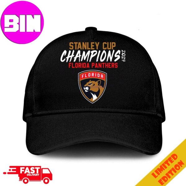 Congratulations Florida Panthers Winners NHL Stanley Cup Champions 2024 Classic Hat-Cap Snapback