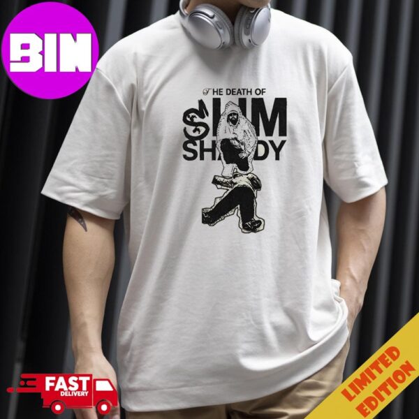 Eminem Bible Announces Metal Print Of The Death Of Slim Shady Gift For Fan Merchandise Limited Edition Unisex Essentials T-Shirt