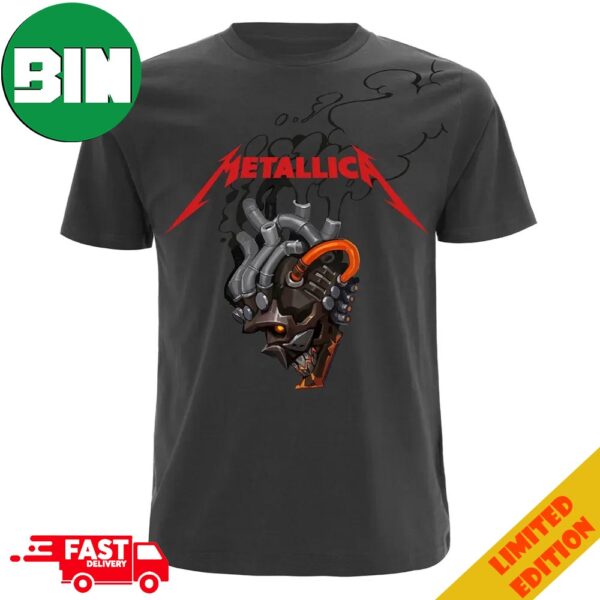 Fortnite x Metallica Rust Merch Collaboration M72 Met Store Limited T-Shirt