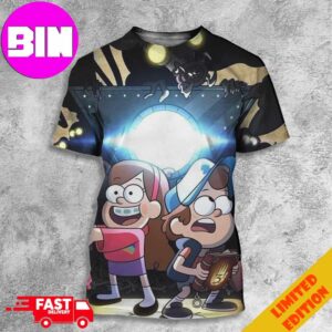 Gravity Falls Revival With Diney All Over Print Unisex T-Shirt