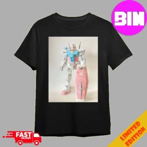 Gundam x Cinnamoroll 2024 Unisex Essentials T-Shirt