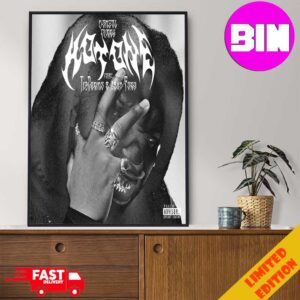 Hot One New Song Of Denzel Curry Featured TiaCorine ASAP Ferg Release On June 5th 2024 Home Decor Poster Canvas