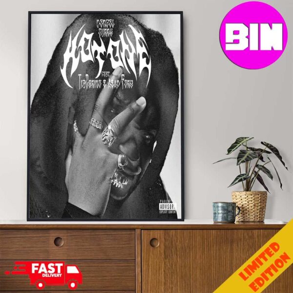 Hot One New Song Of Denzel Curry Featured TiaCorine ASAP Ferg Release On June 5th 2024 Home Decor Poster Canvas