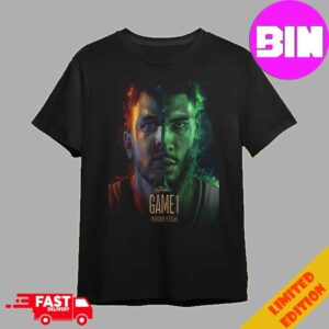 Jayson Tatum vs Luka Doncic NBA Finals 2024 Game 1 Dallas Mavericks vs Boston Celtics Unisex Essentials T-Shirt