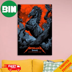 Ken Taylor Art Available Exclusively In Denmark Pop Up Store Metallica M72 Copenhagen World Tour Killer Poster June 14th 16th 2024 Parken Stadium Home Decorations Poster Canvas