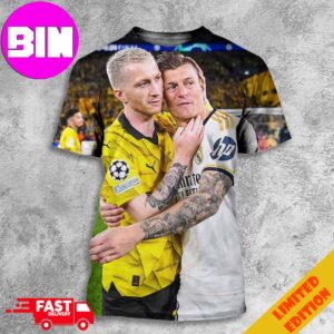 Legends Toni Kroos Leaves Real Madrid And Marco Reus Leaves Borussia Dortmund All Over Print Unisex T-Shirt