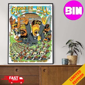 Limited Poster Cypress Hill Concert 2024 In London With The London Symphony Orchestra At Royal Albert Hall On July 10th Home Decor Poster Canvas