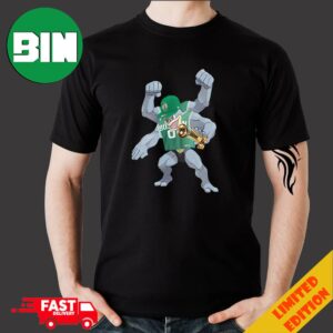 Machamp Pokemon x Boston Celtics Collaborations NBA Finals 2024 Champions Merchandise T-Shirt