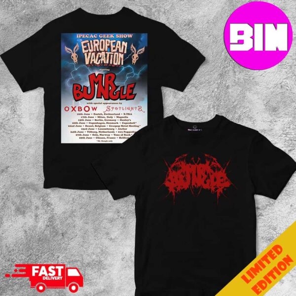 Mr Bungle UK And European Vacation Tour 2024 Ipecac Geek Show Schedule List Date Two Sides Unisex Essentials T-Shirt