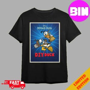 New Donald Duck Short From Walt Disney Animation Studios Releases On June 2024 Unisex Essentials T-Shirt