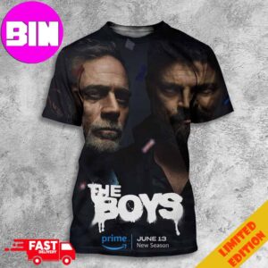 New Poster For The Boy Season 4 Releases On Prime June 13th  2024 All Over Print Unisex T-Shirt