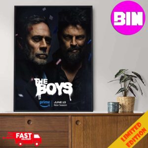 New Poster For The Boy Season 4 Releases On Prime June 13th  2024 Home Decor Poster Canvas