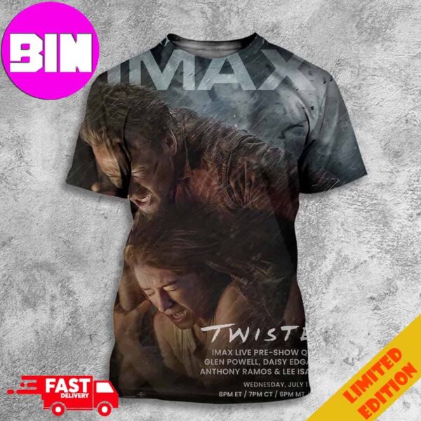 New Poster For Twisters Film In Theater On July 19th 2024 All Over Print Unisex T-Shirt