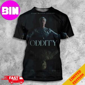 Official Poster Oddity Film Horror Heads Release On March 8th 2024 All Over Print Unisex T-Shirt