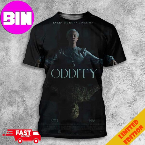 Official Poster Oddity Film Horror Heads Release On March 8th 2024 All Over Print Unisex T-Shirt