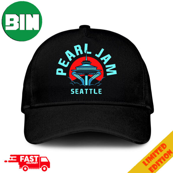 Pearl Jam Hockey Logo Seattle Show Classic Hat-Cap Snapback