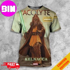 Poster Kelnacca The Wookiee From The Acolyte One-shot Comic Written By Canvas Scott Releasing On September 4th 2024 All Over Print Unisex T-Shirt