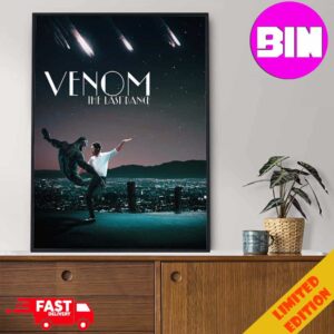 Poster Venom The Last Dance Till Death Do They Apart Venom 3 Movie 2024 Release On October 24th Home Decor Poster Canvas