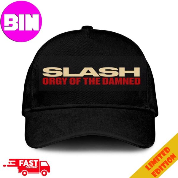 Slash Orgy Of The Damned Logo Classic Hat-Cap Snapback