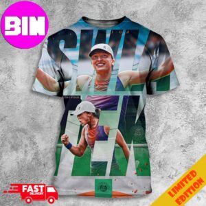 Swia Tek On To The Final Roland Garros 2024 All Over Print Unisex T-Shirt
