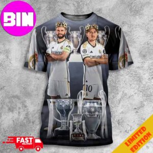 This Season Nacho And Luka Modric Reached 26 Trophies With Real Madrid All Over Print Unisex T-Shirt