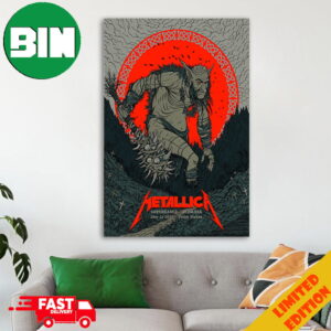 Tonight In M72 Copenhagen Parken Stadium No Repeat Weekend In Denmark June 14 2024 Metallica Killer World Tour Pop Up Merchandise Store Home Decor Poster Canvas