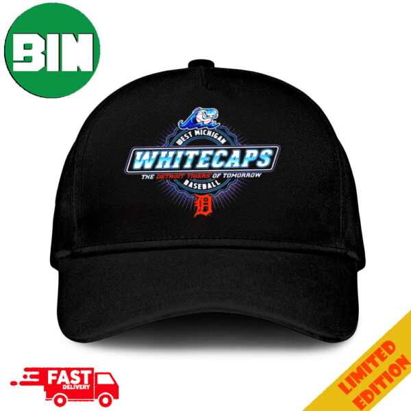 West Michigan Whitecaps He Detroit Tigers Of Tomorrow Baseball Logo Classic Hat-Cap Snapback