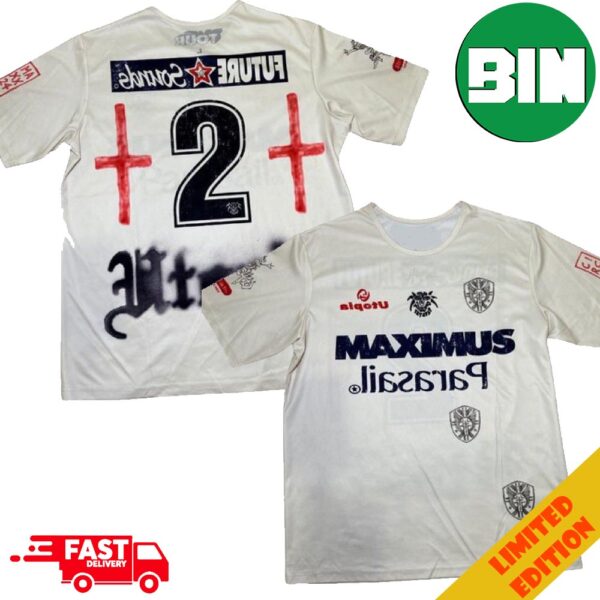 A Look At The White Circus Maximus Kit Travis Scott UTOPIA Future No 2 MA XX 24 All Over Print T-Shirt