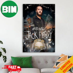 AEW And New TNT Champion The Scapegoat Jack Perry Order Forbidden Door On PPV Right Now Home Decor Poster Canvas