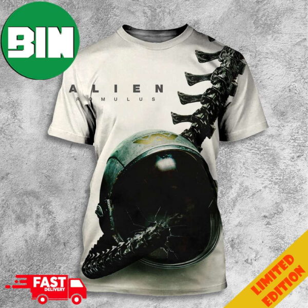 Alien Romulus Feel The Terror And Every Bone-chilling Moment 3D T-Shirt