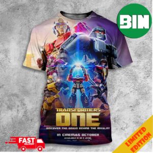 All For One And One Will Fall New Transformers One Discover The Origin Behind The Rivalry All Over Print T-Shirt