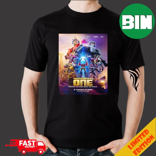 All For One And One Will Fall New Transformers One Discover The Origin Behind The Rivalry Merchandise T-Shirt