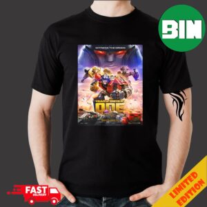 All For One And One Will Fall New Transformers One Movie Poster Only In Theatres September 20 2024 Witness The Origin Merchandise T-Shirt