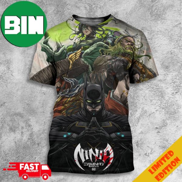 Batman Ninja vs Yakuza League Anime Film AX 2024 3D T-Shirt