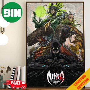 Batman Ninja vs Yakuza League Anime Film AX 2024 Poster Canvas