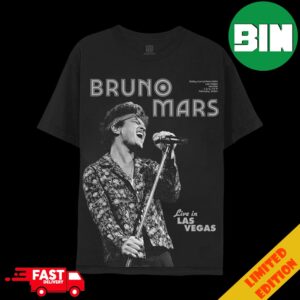 Bruno Mars Concert 2024 24K Magic World Tour Bruno Live In Vegas Merchandise All Over Print T-Shirt