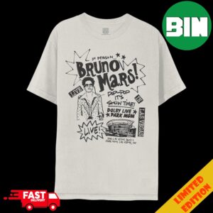 Bruno Mars Concert 2024 24K Magic World Tour Bruno Mars Live T-Shirt