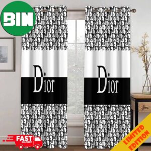 Dior Set For Living Room Bedroom Style And Fashion Home Decor Window Curtains