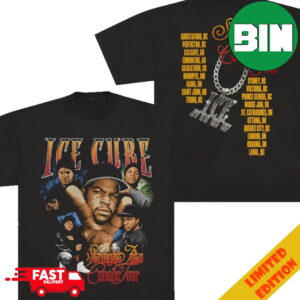 Ice Cube Straight Into Canada Tour 2024 Two Sides T-Shirt Merchandise