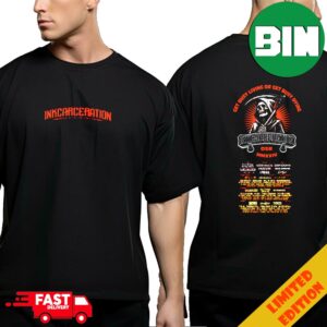 Inkcarceration 2024 Chips Tee Get Busy Living Or Get Busy Dying Music Tattoo Festival Line Up Two Sides Merchandise T-Shirt