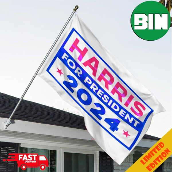 Kamala Harris For President 2024 Election Garden House Flag Home Decor