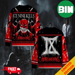 Kill The Impericon Ice Nine Kills Merry Axe Mas Christmas Gifts Ugly Sweater