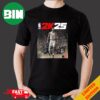 Jayson Tatum NBA 2K25 Limited Covers Edition By WalkerTKL Merchandise T-Shirt