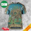 The Poster For Primus Tonight’s Show In Redding CA July 12 2024 Auditorium Redding All Over Print T-Shirt