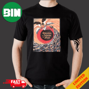 Queens Of The Stone Age July 4 2024 Roma Summer Fest  In Rome Italy By Sabrina Gabrielli Merchandise T-Shirt