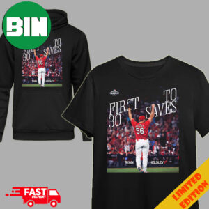 Ryan Helsley Notches His 30th Save Of The Season In A Dominant Performance MLB x Loan Depot T-Shirt Hoodie