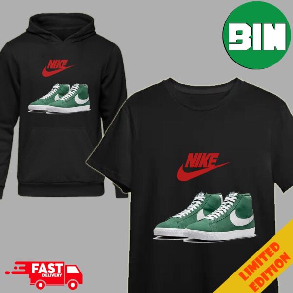 SPORT25 Nike SB Zoom Blazer Mid Air White Sneaker T-Shirt Hoodie