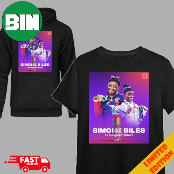 Simone Biles Qualifies For Paris She Posted The Top Score At The USAG Trials 2024 3x Olympic Gymnast T-Shirt Hoodie